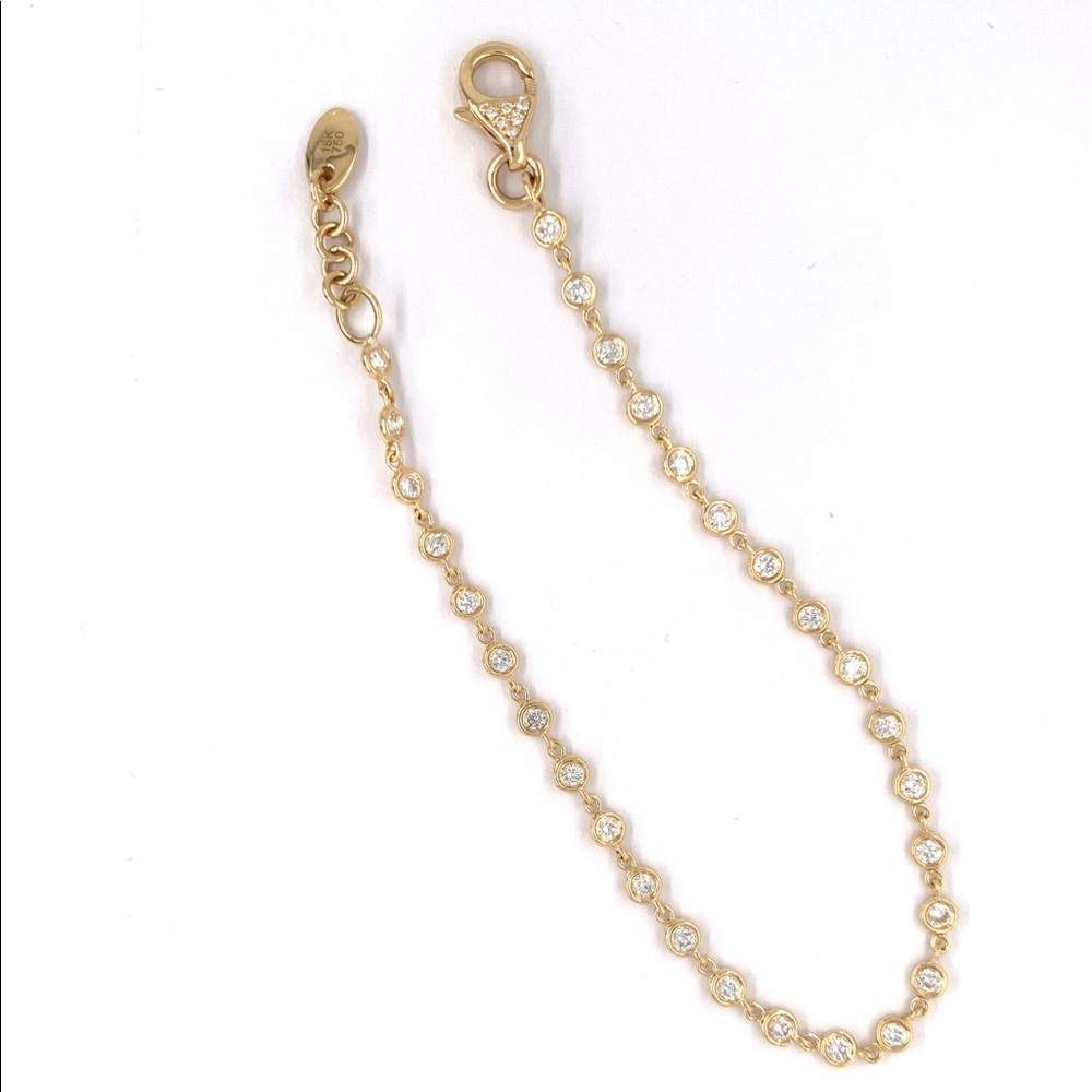 Diamond tennis bracelet